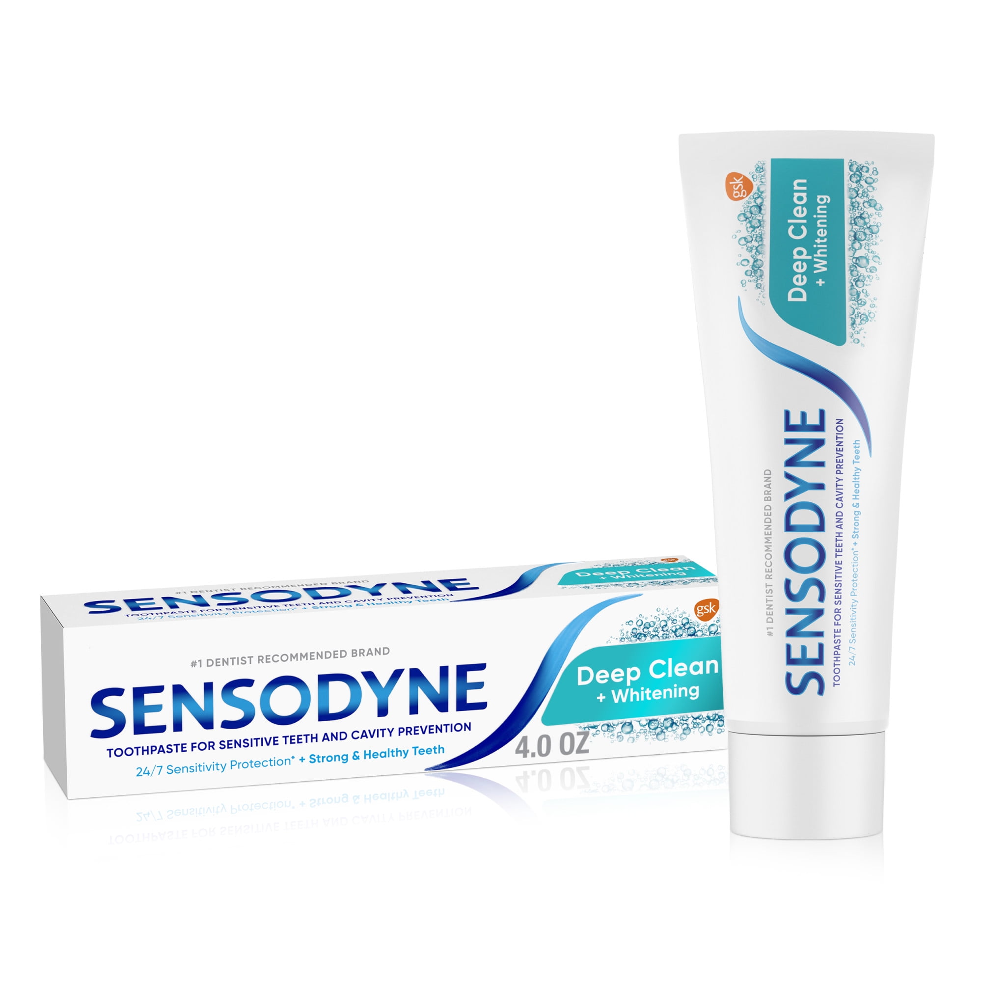 Sensodyne Deep Clean Whitening Sensitive Toothpaste, 4 Oz – furniturezstore