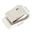 thumbnail image 2 of Shisuyan 30pcs Outdoor PV Solar Cable Wire Clamp Solar Cable Management Fixing Clamp, 2 of 8