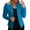 Sky Blue, variant on Siilsaa Cardigan for Women Fall Jackets for Women Women's Solid Color Casual Trendy Long-sleeved Cardigan Jacket Coat Top Cardigan for Women on Sales Bomber Jacket Women Yellow,2XL