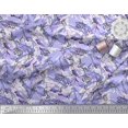 thumbnail image 2 of Soimoi Rayon Crepe Fabric Animals Brush Stroke Decor Fabric Printed Yard 46 Inch Wide, 2 of 3