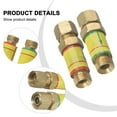 thumbnail image 3 of 1 Pair Oxygen Acetylene Check Valve Flashback Arrestor M16*1.5 For Electronic Instrumentation Home Appliances Welding Components, 3 of 6