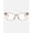Transparent Tan, variant on Fifth & Ninth Women's Square Blue Light Glasses | Helena