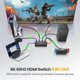 thumbnail image 2 of Q8-5 HDMI 2.1 5x1 Switch 8K 60Hz Gaming Video Switcher with Remote Control for Home Theater Office -, 2 of 5