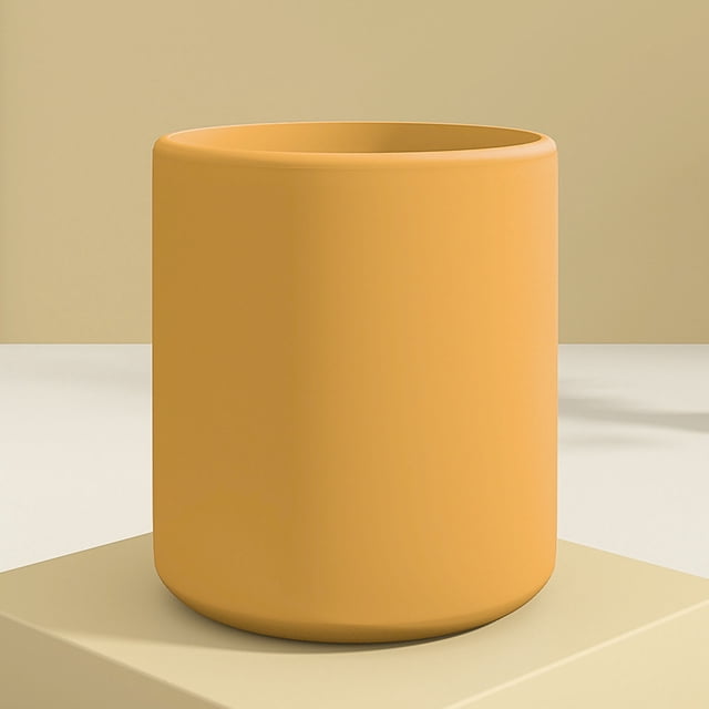 Taza de aprendizaje para niños, taza de agua de silicona para niños, taza para beber de aprendizaje para bebés, taza de aprendizaje para niños de silicona hecha a mano con cuidado
