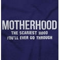 thumbnail image 2 of Funny Motherhood the Scariest Hood Women's Long Sleeve T Shirt Brisco Brands X, 2 of 6