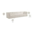 thumbnail image 2 of Meridian Furniture Relax Cream Velvet Modular Sofa, 2 of 11