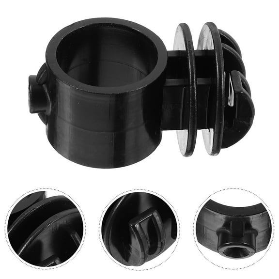 Mobutofu Round Electric Fence Insulators Pc 10Pcs 2.0In Black