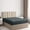 Dark Grey, variant on 4 Piece Set Sheet Set - Luxury 1800 Ultra-Soft Microfiber | Breathable and Wrinkle-Resistant Bed Sheets - Double Brushed - Deep Pockets - Easy Fit - 4 Piece Set - (Navy Blue Solid, 42X80)