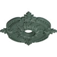 thumbnail image 3 of Ekena Millwork 28 3/8"OD x 3 3/4"ID x 1 5/8"P Benson Classic Ceiling Medallion (Fits Canopies up to 6 1/2"), Hand-Painted Cloud Burst, 3 of 6