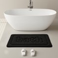 thumbnail image 6 of Pxyqht Absorbent Bath Mat, Machine Washable Bathroom Rug, Non-Slip Floor Mat, Soft Microfiber Carpet, Ideal for Bathroom Use, 6 of 7