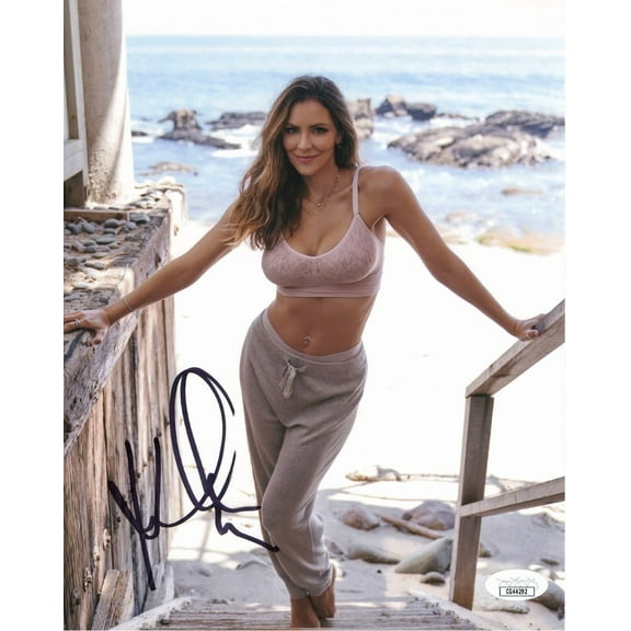 Katharine McPhee Signed Autographed 8X10 Photo Smash Sexy Beach JSA CG44292