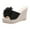 Black, variant on Utoimkio Platform Sandals for Women Plus Size Women Casual Open Toe Comfy Slippers Beach Casual Slipsole Shoes