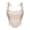 Beige, variant on Corset Tops For Women Renaissance Gothic Lace Vintage Bustier Top Halloween Pirate Fashion Push Up Bodysuit (M, Black)