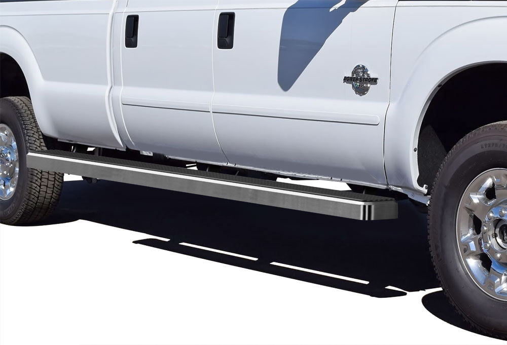 Step Bar Running Boards for 99-16 F250-550 SD Crew Cab HONEYCOMB FLAT 5.5"