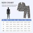 thumbnail image 4 of Naloa Bicycles Parts Men’s Pajamas Set - Long Sleeve Button Down Sleep Shirt and Pajama Bottoms Sleepwear Set-XX-Large, 4 of 7