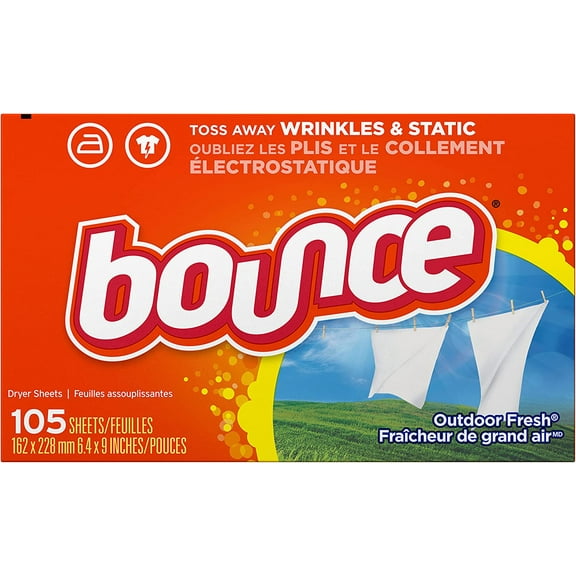 Bounce Outdoor Sheets, Fresh, 105 Count