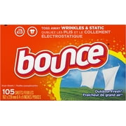 Bounce Outdoor Sheets, Fresh, 105 Count