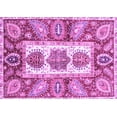 thumbnail image 1 of Ahgly Company Indoor Rectangle Abstract Purple Modern Area Rugs, 3' x 5', 1 of 4