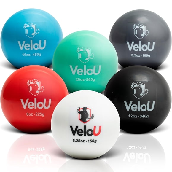 El set de béisbol pesado Velou soporta 18 000 lanzamientos de 6 pelotas