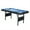 Blue A, variant on SEGMART 3 in 1 Folding Pool Table Dining Table Combo, Portable Billiards Table, Multifunctional Snooker Table, Table Games, and All Accessories Included, Black with Blue Felt