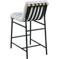 thumbnail image 3 of Maklaine Modern / Contemporary Cream Boucle Fabric Counter Stool, 3 of 6