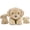 Golden Retriever-3 PCS Brown, variant on MaoGoLan 4Pcs Golden Retriever Stuffed Animal 18'' Large Stuffed Dog With 3 Puppies Plush Toy