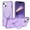 Purple, variant on Allytechgroup Military-Grade Shockproof iPhone 14 Plus Case, MagSafe-Compatible Apple iPhone 14 Plus Cover with Magnetic Back Cover & Built-in Ring Holder Kickstand for Car Mount Case,Purple