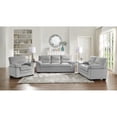 thumbnail image 3 of Pemberly Row Textured Sofa in Gray, 3 of 7