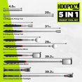 thumbnail image 2 of Telescoping Magnetic Pickup Tool Set, Inspection Mirror Telescoping, LED Flashlight, Cool Gadgets for Men, Stocking Stuffers, Gifts for Dad, Husband,, 2 of 7
