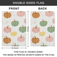 thumbnail image 4 of Fall Garden Flag - Double Sided 12x18 Inch, Autumn Seasonal Outdoor Decor for Yard, Lawn, House - Family,Friends,Thanksgiving,Anniversary., 4 of 5