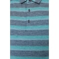 thumbnail image 6 of AVA Athletica Men's Moisture-Wicking Collared T-Shirt; Teal Blue; XL, 6 of 6