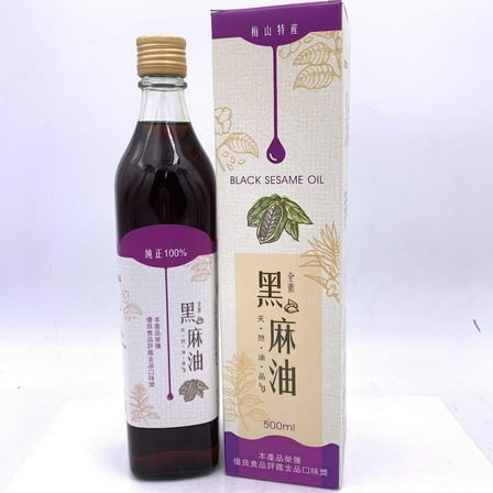 MeiShan TeaSeedOil Black Sesame Oil 500ml