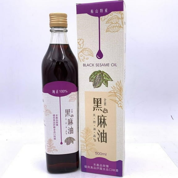 MeiShan TeaSeedOil Black Sesame Oil 500ml