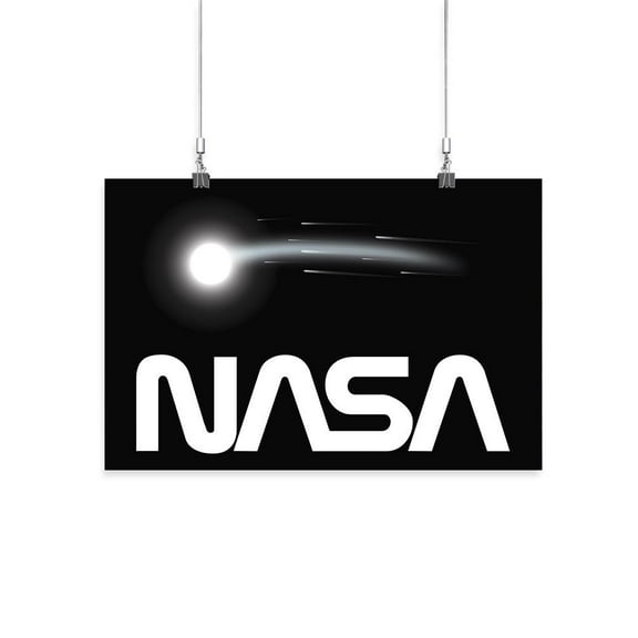NASA Nasa Comet Over Dark Sly Poster - NASA Designs,