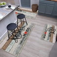 thumbnail image 6 of Kitchen Rugs Sets 3 Piece with Runner Soft Kitchen Floor Mat Farmhouse Kitchen Carpets and Rugs Non Slip Washable for Bathroom Entryway Indoor Front Door Laundry, 6 of 6