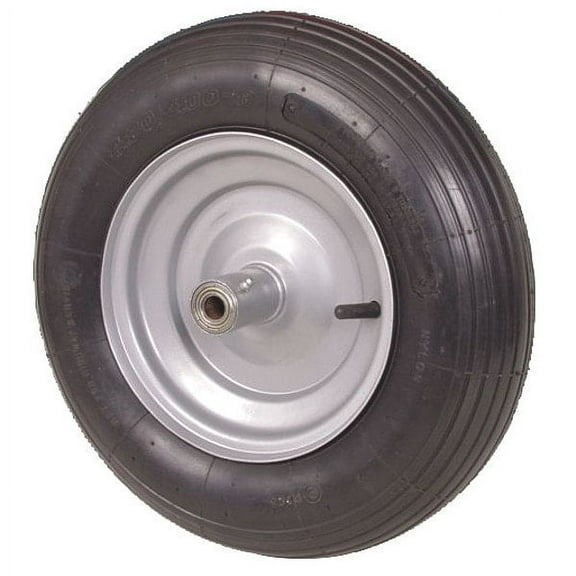 Manufacturer Varies Pneumatic Wheel,15 3/16"dia,435lb,4.00-8 1NWV4