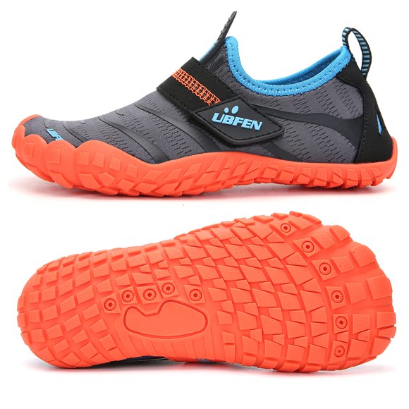Ubfen Chaussures d'Eau pour Enfants Garçons Filles Chaussettes Aqua Pieds Nus Plage Sports Piscine Séchage Rapide Légères Tout-Petits Petits Grands Enfants