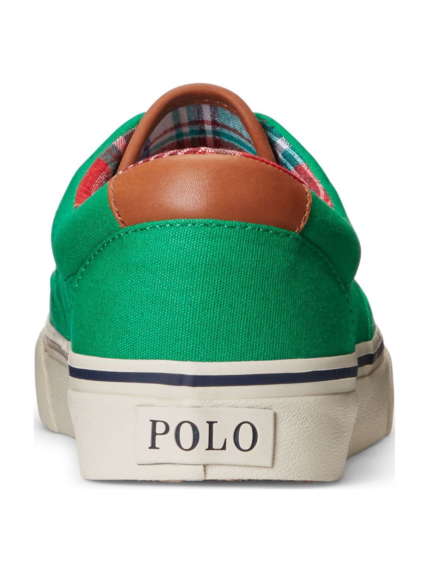 Polo Ralph Lauren Mens Size 10 Faxon X Trim Canvas Green Sneakers Shoes Lace-Up Polo Ralph Lauren Faxon X SKU: 9924097 - YouTube main image 4