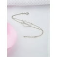 thumbnail image 3 of Personalized 7-inch Double Chain Heart-Shaped Name Bracelet, 3 of 4