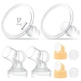 thumbnail image 1 of Juego de Piezas Desmontables de Escudos Mamarios Maymom de 17 mm, 1 of 7