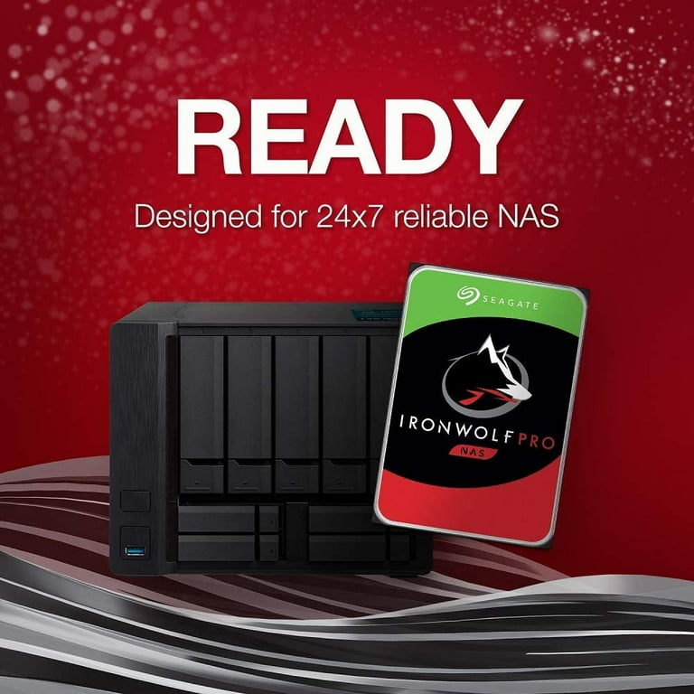 IronWolf Pro 8TB NAS Internal Hard HDD – 3.5 Inch SATA 6Gb/s 7200 RPM 256MB Cache for RAID Network Attached Storage, Data Recovery Service(ST8000NE001) - Walmart.com