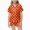 Y412-Red, variant on CAUYDY Girls Halloween Silk Pajama Set Print Short Sleeve Button Up Shirt and Shorts Holiday 2 Pcs Sets,2-3 Y