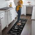 thumbnail image 5 of 2Pcs Runner for Kitchen Nonslip Set Kitchen Floor Mats for Bathroom Non Slip Waterproof Standing Kitchen Runner Mats 17\u201dx24\u201d+17\u201dx48\u201d, 5 of 6