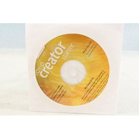 PC Program Software Disc Roxio Creator Starter Disc (Best Backup Program For Windows)