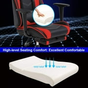 BestOffice Ergonomic Gaming Chair, Lumbar Support, Swivel Rolling for Men, Women(Red)