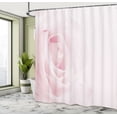 thumbnail image 5 of Ambesonne Rose Shower Curtain, Close up Pink Flourish, 69"Wx70"L, Pale Pink, 5 of 5