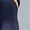 Navy Blue, variant on Women’s Solid Color Maxi Dress Deep V Neck Puff Shoulder Long Sleeve Swing Dress with Ruched Waist Gold Buttons and Hidden Pockets