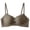 Brown, variant on Women's Seamless Underwire Bra Fashion Solid Color Deep V For Small Chest Lift Seamless Innocent Lightweight,Breathable bras