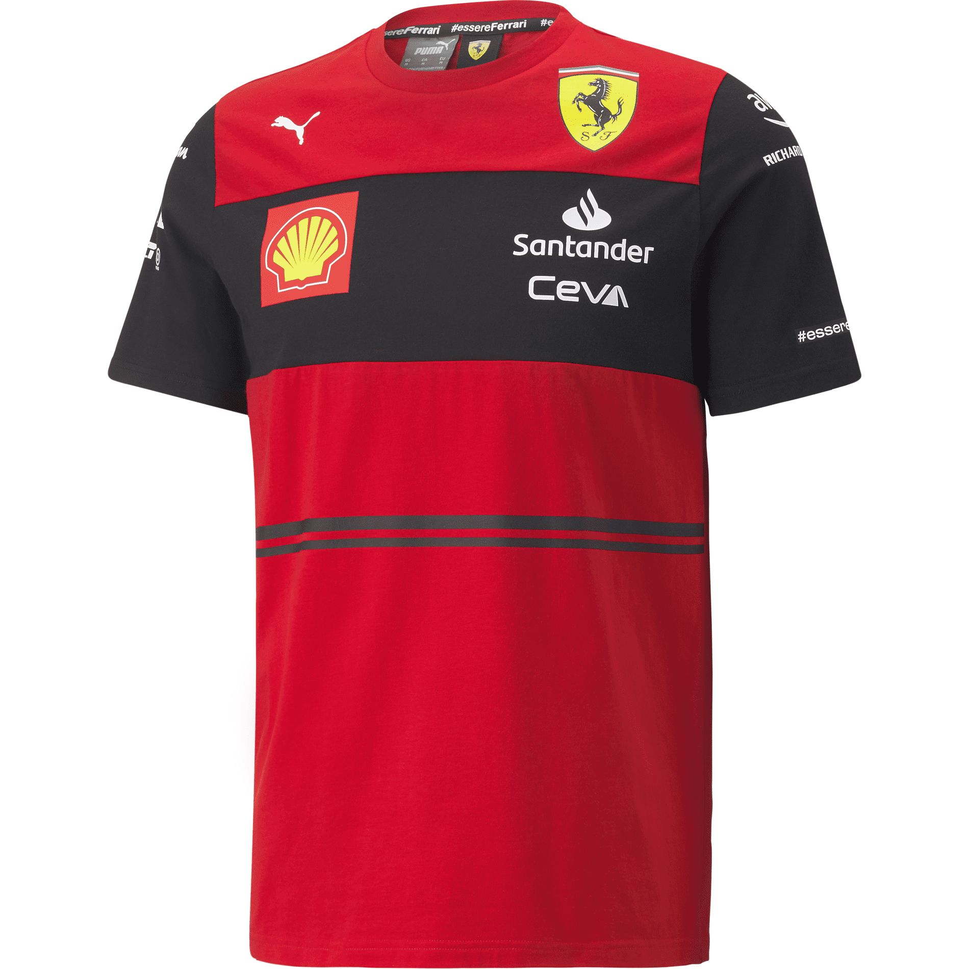 Scuderia Ferrari F1 Men's 2022 Team T-Shirt- Red - Walmart.com