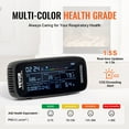 thumbnail image 4 of Professional Air Quality Tester for CO2, Formaldehyde, TVOC, PM2.5 PM10 PM1.0, Temperature & Humidity, 9-in-1 Meter with Alarm Thresholds, 4 of 10